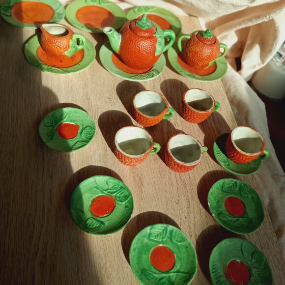 Child's tea set from occupied Japan. - Picture 1 of 6
